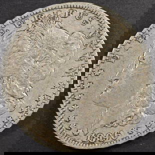 1896-O MORGAN DOLLAR XF: TOP RATED AUCTION HOUSE ESTIMATE $100 - $120.