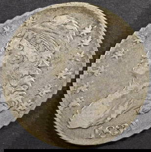 1831 BUST HALF DOLLAR VF: TOP RATED AUCTION HOUSE ESTIMATE $100 - $130.