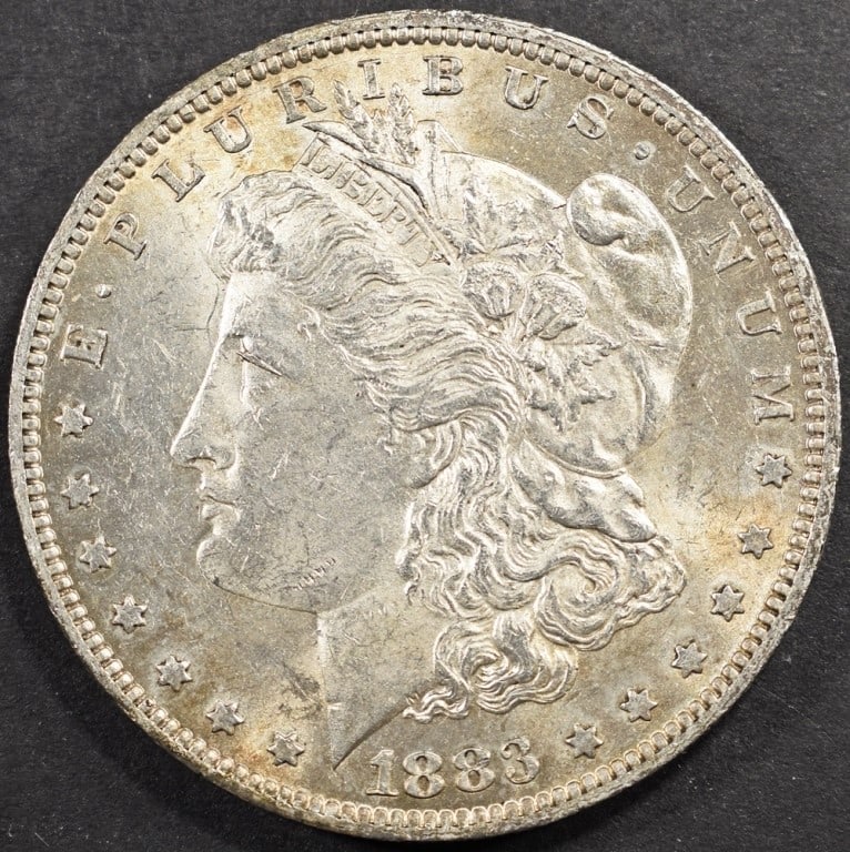 1883-O  MORGAN DOLLAR BU (1 of 2)