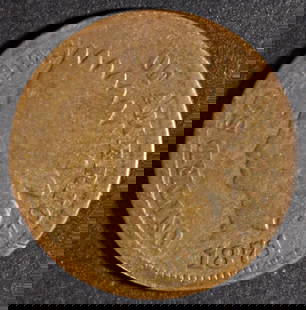 1871 INDIAN HEAD CENT GOOD: LEADERS IN ON-LINE AUCTIONS ESTIMATE $75 - $100.