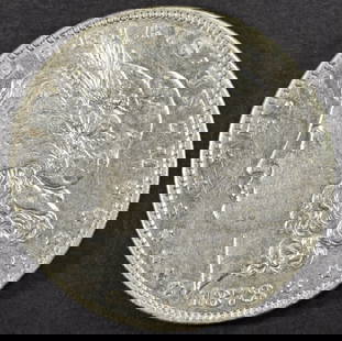 1878 7TF REV 78 MORGAN DOLLAR AU: LEADERS IN ON-LINE AUCTIONS ESTIMATE $80 - $100.
