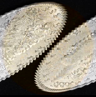 1886-O MORGAN DOLLAR AU: LEADERS IN ON-LINE AUCTIONS ESTIMATE $200 - $250.