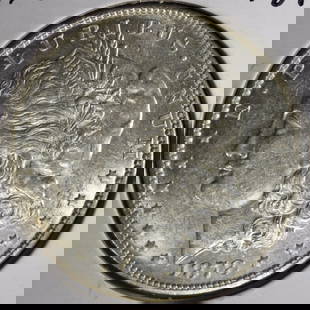 1878 7/8TF STRONG MORGAN DOLLAR AU/BU: ESTIMATE $200-$250