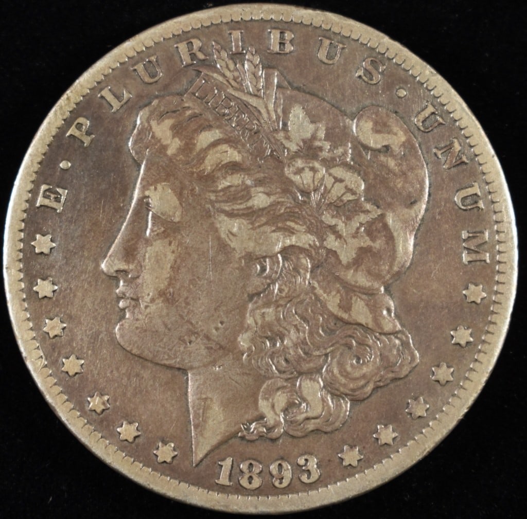 1893-CC MORGAN DOLLAR XF (1 of 2)