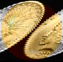 1912 GOLD INDIAN HEAD $10 GEM BU