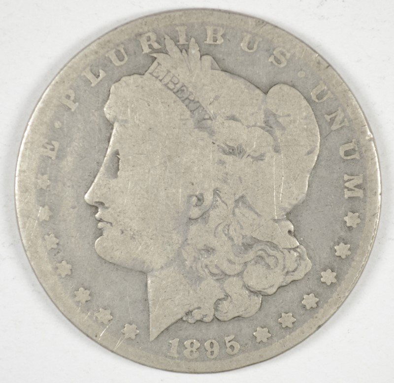 1895-O MORGAN DOLLAR AG/G: ESTIMATE $225 - $260. SILVERTOWNE AUCTIONS IS KNOWN FOR QUALITY & SERVICE. REGISTER TO BID!