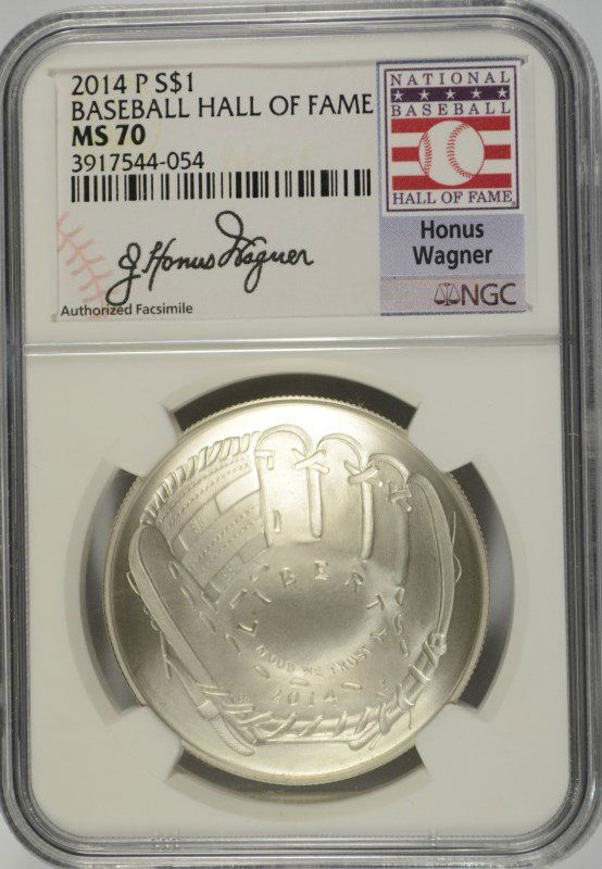 2014 BASEBALL HALL OF FAME COMMEM SILVER DOLLAR NGC: ESTIMATE, $200.00 TO $225.00 Bid with confidence at Silvertowne Auctions. One of the internet’s leading Auction Houses.