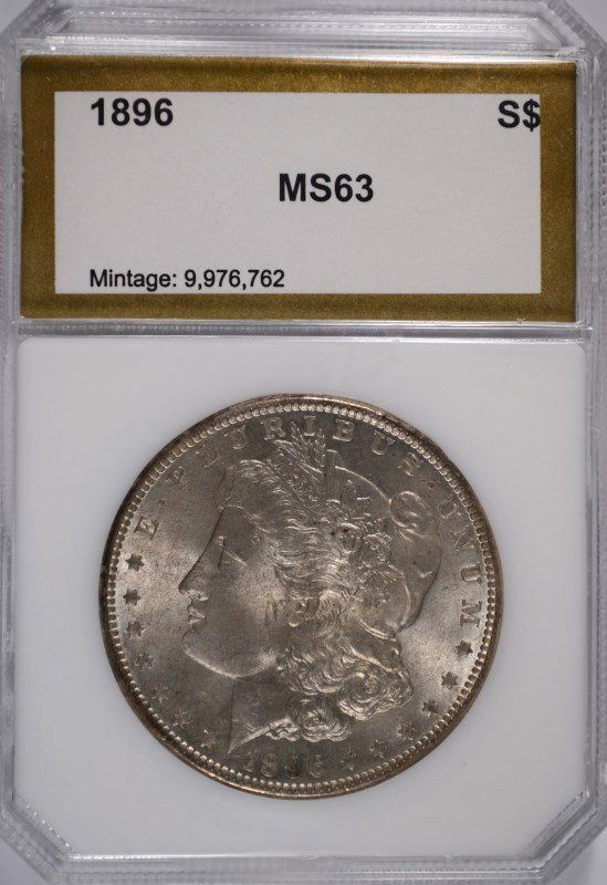 1896 MORGAN DOLLAR PCI MS-63 (1 of 4)