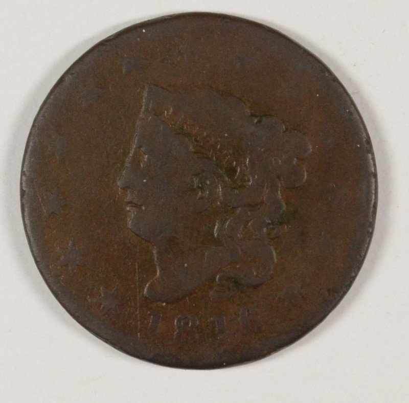 1816 LARGE CENT AG (1 of 2)