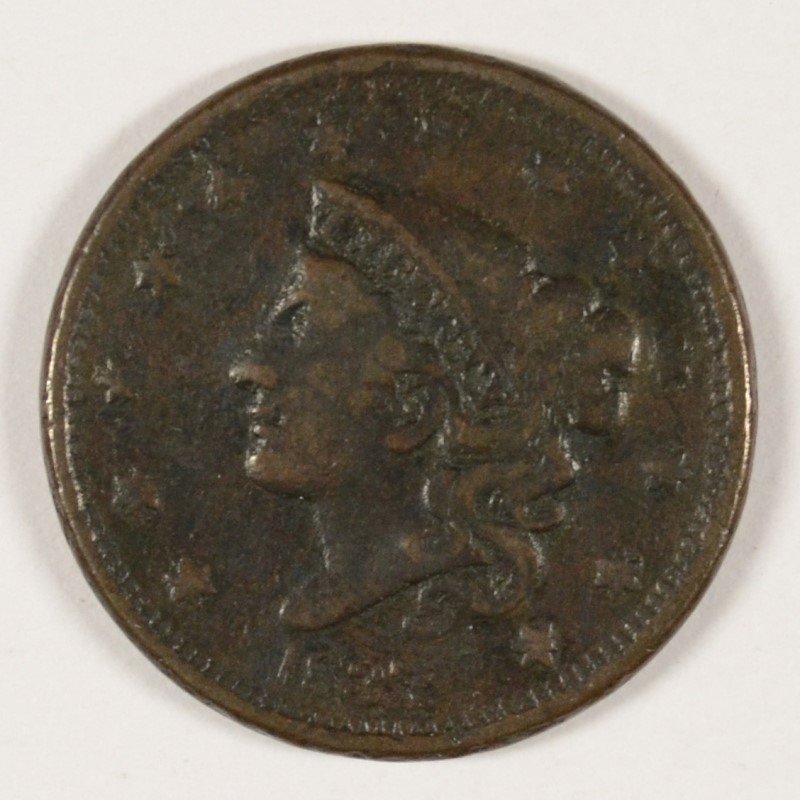 1837 LARGE CENT F/VF (1 of 2)