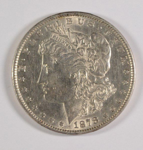 1878 (7 TF) MORGAN DOLLAR AU (1 of 2)