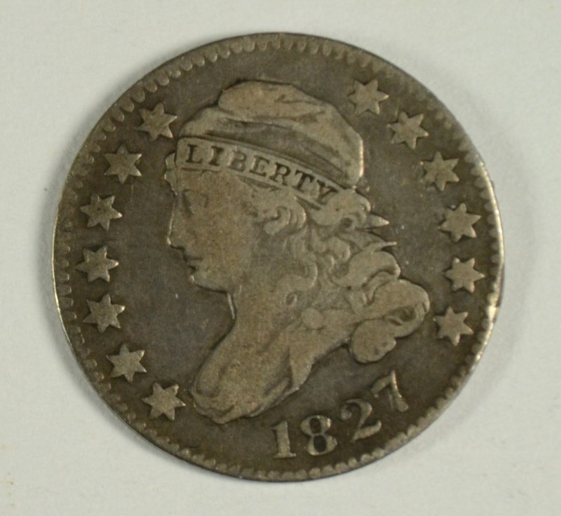 1827 BUST DIME VF (1 of 2)