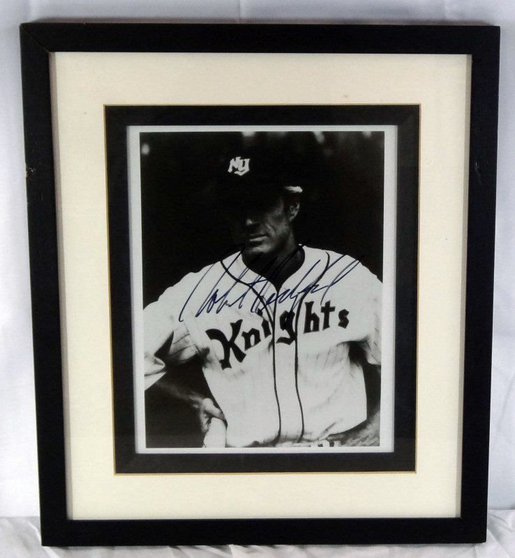 ROBERT REDFORD AUTOGRAPHED 8x10 B&W PHOTO - CUSTOM (1 of 2)