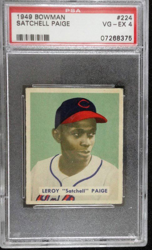 1949 BOWMAN SATCHELL PAIGE #224 PSA 4 (1 of 2)