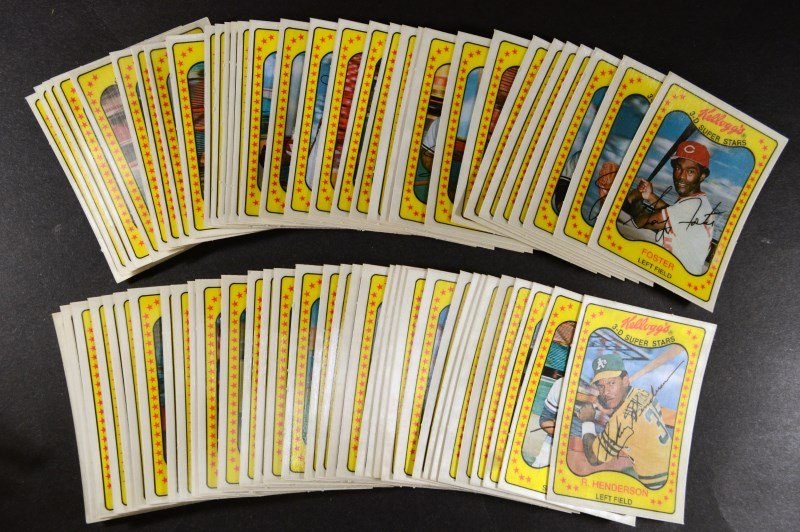 1981 KELLOGG CEREAL COMPLETE SET - VERY SHARP - NO: EST $25-$35