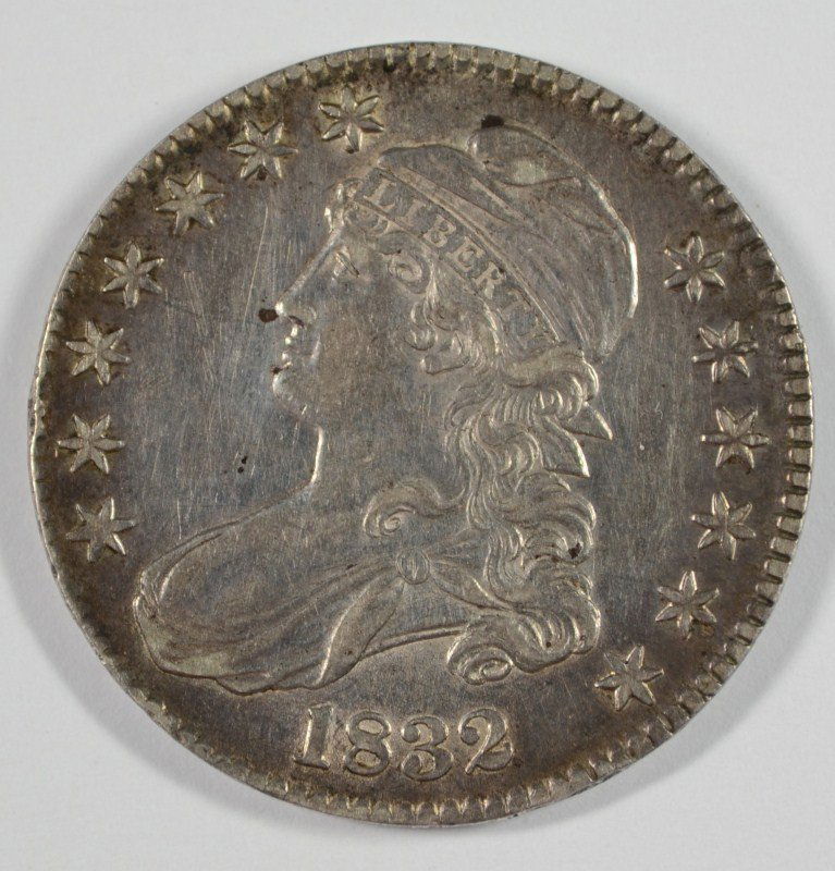 1832 BUST HALF AU (1 of 2)