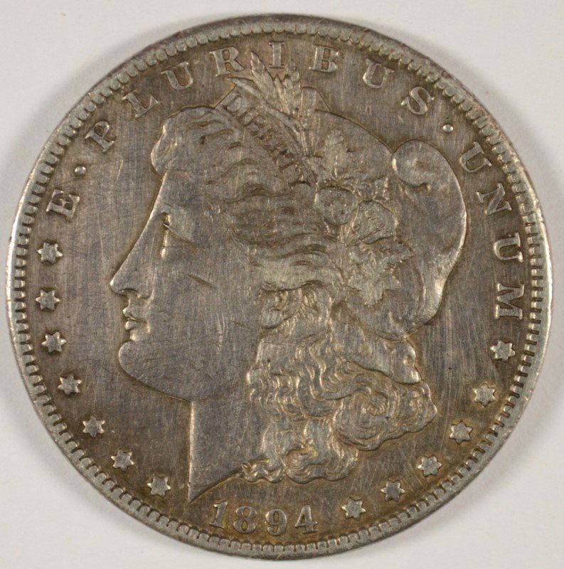 1894-S MORGAN DOLLAR VF/XF (1 of 2)