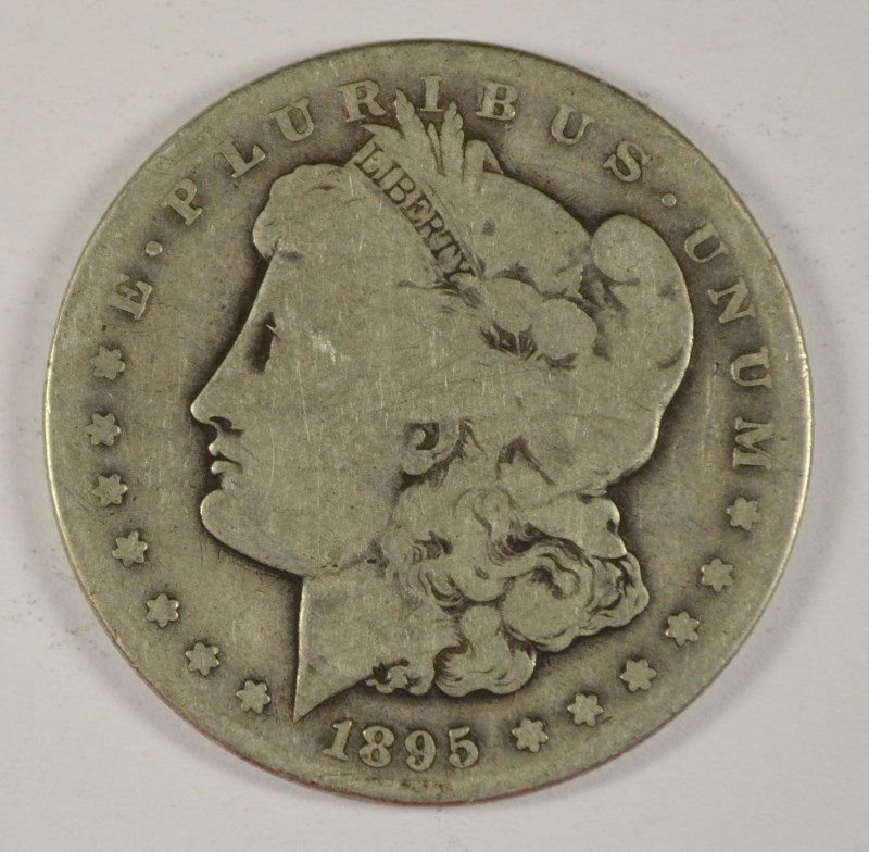 1895-S MORGAN DOLLAR G/VG (1 of 2)