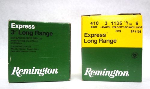 2 boxes of Remington Express Long Range shotshells. 25: 2 boxes of Remington Express Long Range shotshells. 25 per box. EST $50-$60