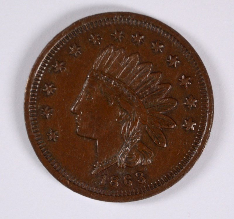 1863 CIVIL WAR TOKEN OHIO, MIDDLETON  OH 555 A-1a UNC (1 of 2)