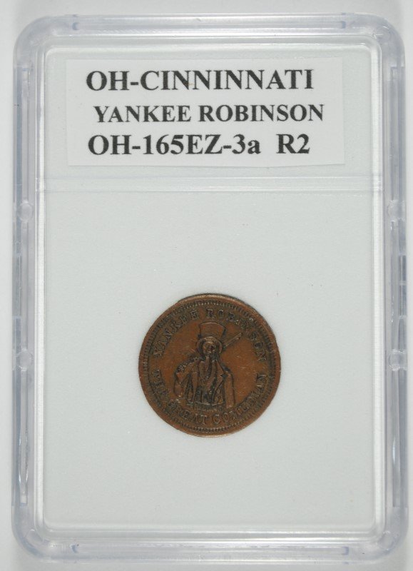 CIVIL WAR TOKEN OHIO, CINCINNATI  OH 165 EZ-3a  R2 AU (1 of 4)