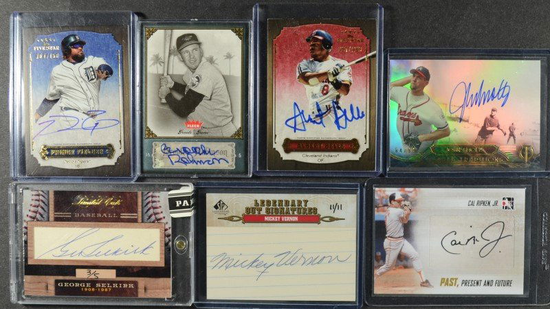 7 - AUTOGRAPHED SUPER STAR CARDS - ALL SIGNATURE SERIES (1 of 1)