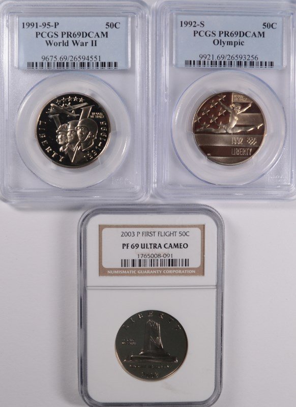 3 MODERN COMMEM HALVES (1 of 2)