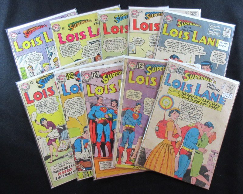 10 - SUPERMAN'S GIRL FRIEND LOIS LANE COMICS - ALL SHOW (1 of 6)
