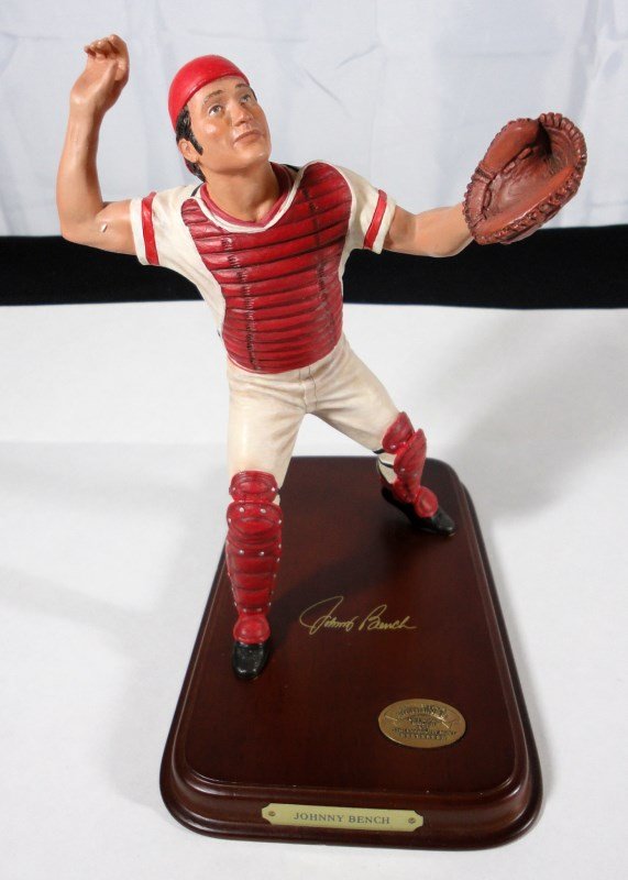 Johnny Bench Danbury Mint All Star Edition 8 inch: EST 100.00-120.00