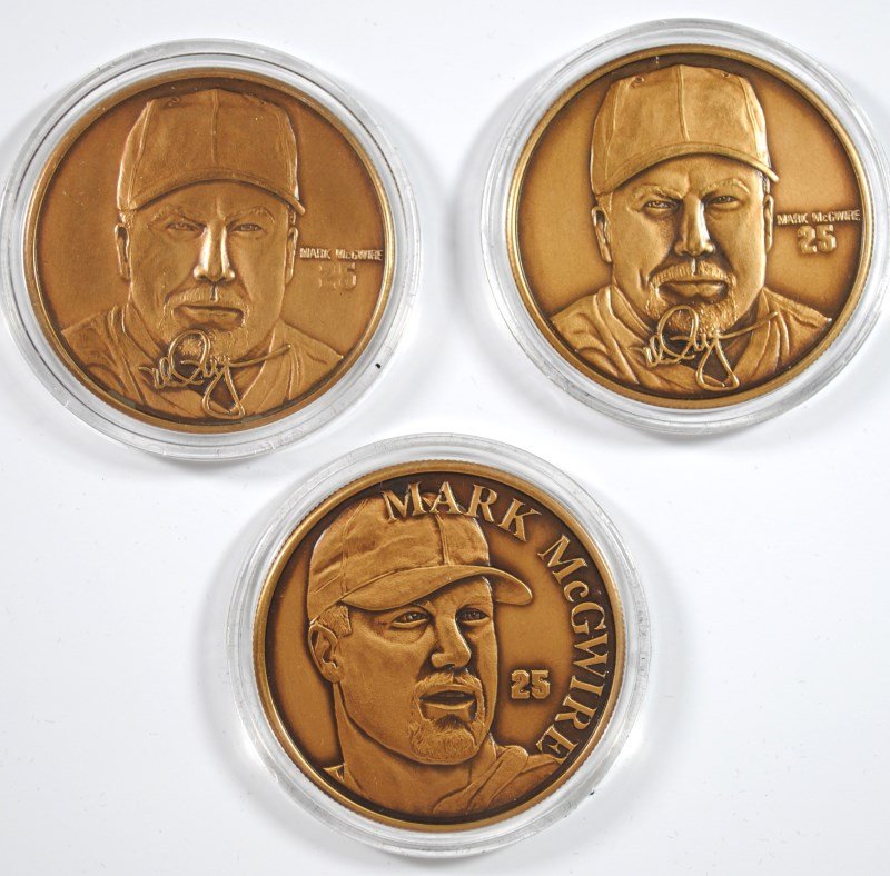 3 -The Highland Mint Bronze Mint-Coin Medallion MARK (1 of 4)