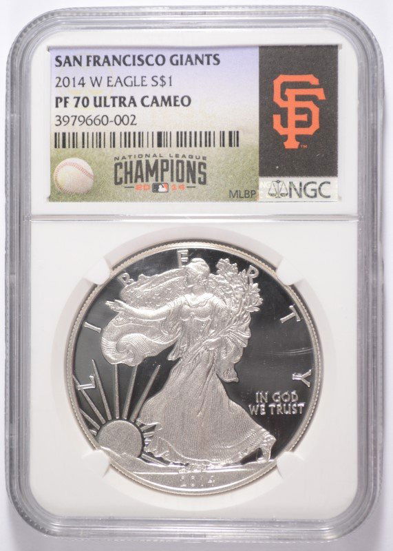 2014-W PROOF SILVER AMERICAN EAGLE NGC PF-70 !!!! UC (1 of 4)