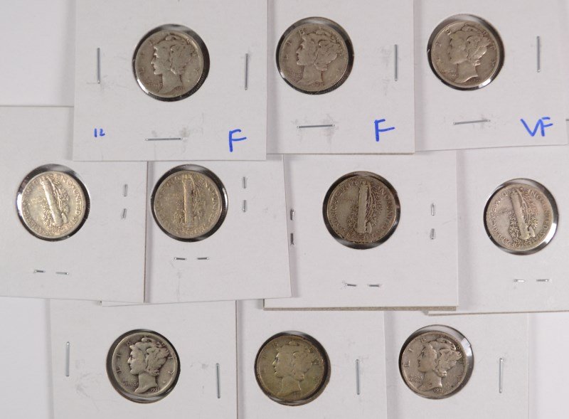 (10) 1931-D MERCURY DIMES (1 of 1)