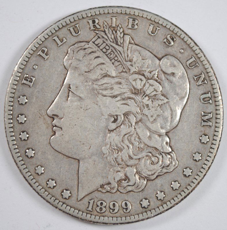 1899-S MORGAN DOLLAR VF/XF (1 of 2)