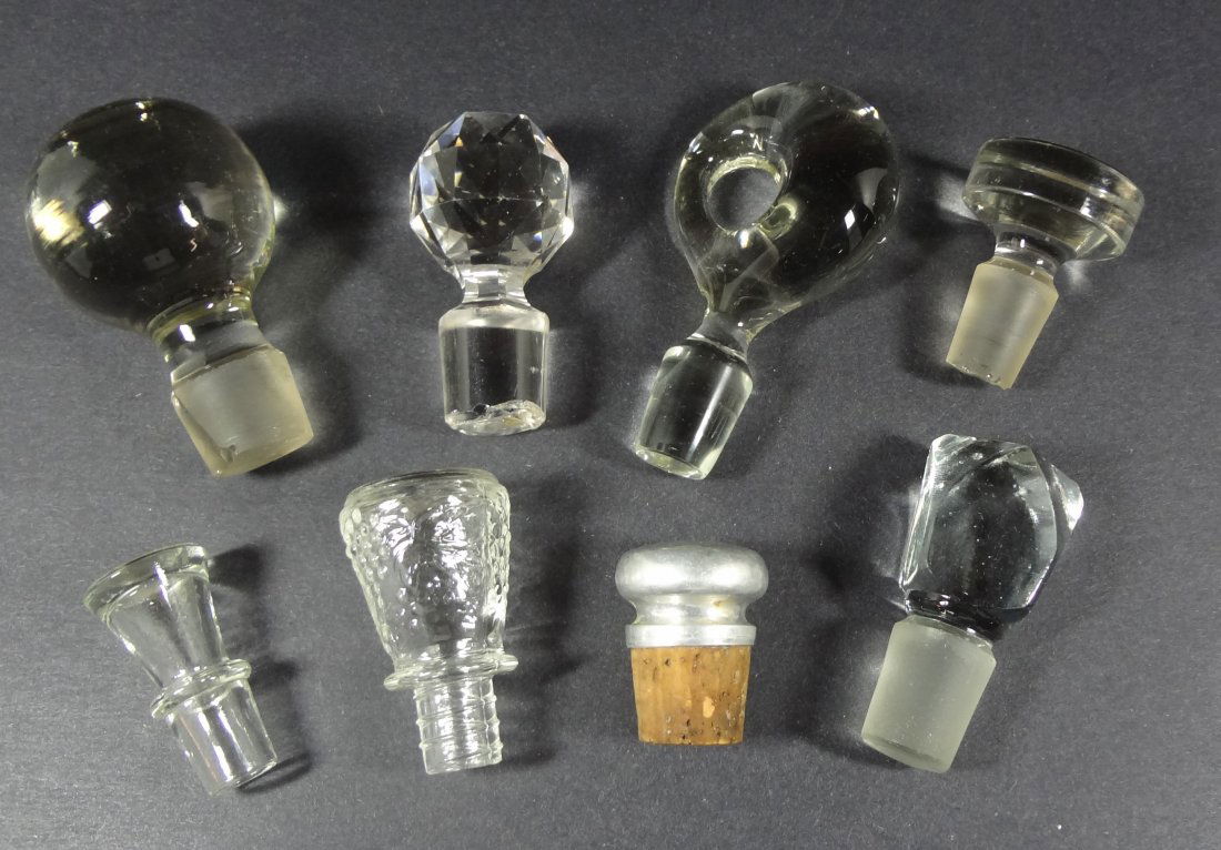 Vintage Glass Bottle Stoppers (1 of 2)