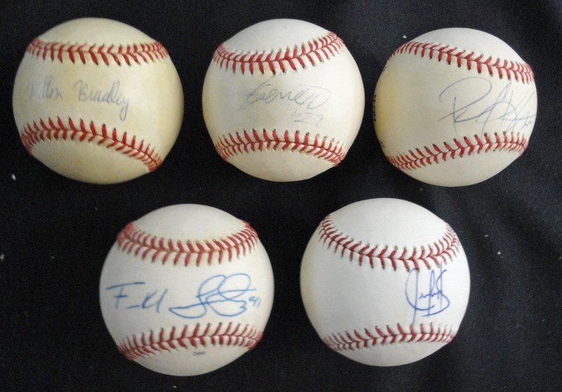 5 - AUTOGRAPHED BASEBALLS - JUAN GONZALEZ, GUERRERO, (1 of 4)