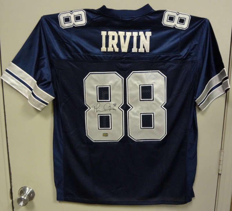 Michael Irvin #88 Signed Dallas Cowboys Jersey AUTO (1 of 5)