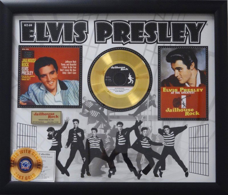 LIMITED EDITION Elvis Presley "Jailhouse Rock" Framed (1 of 2)