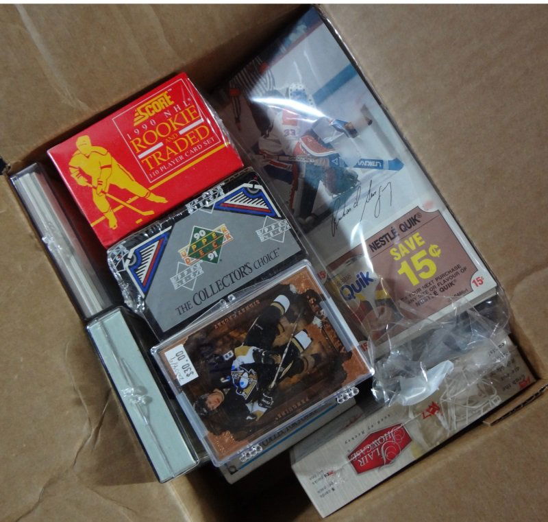 HOCKEY COLLECTION - 8 - SMALL SETS, FLAIR SHOWCASE WAX (1 of 2)