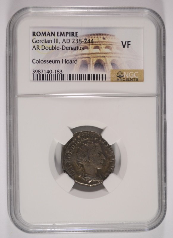 ROMAN EMPIRE ANCIENT SILVER AR DOUBLE DENARIUS AD: COLOSSEUM HOARD Bid with confidence at Silvertowne Auctions. One of the internet’s leading Auction Houses.