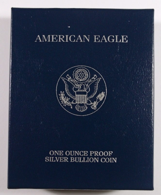 2006 PROOF AMERICAN SILVER EAGLE IN NICE ORIGINAL (1 of 4)