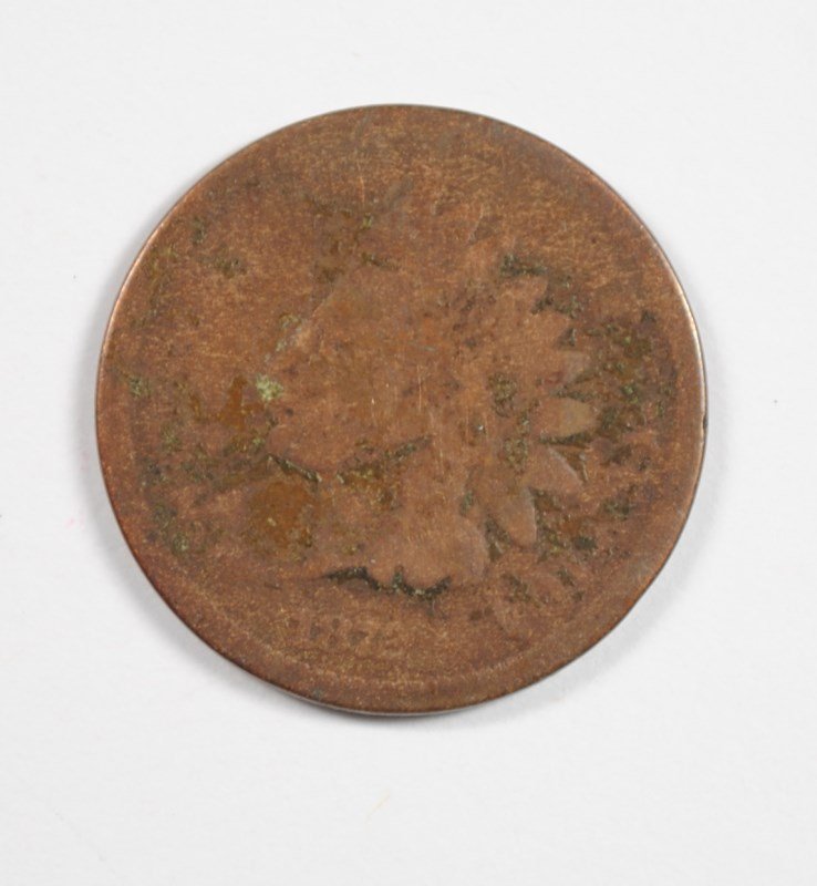 1872 INDIAN CENT AG (1 of 2)