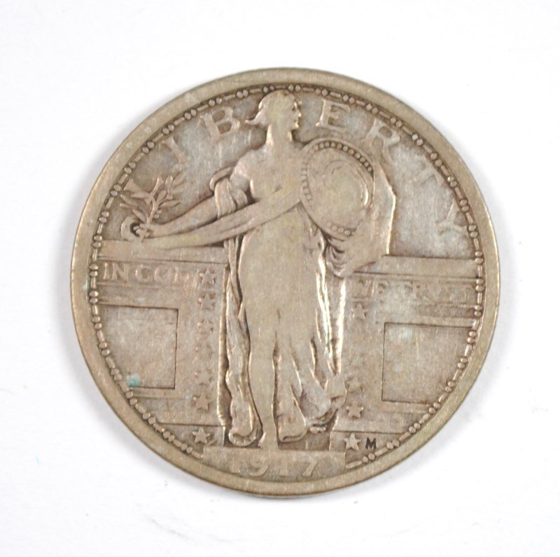 1917 I STANDING LIBERTY QUARTER F/VF (1 of 2)