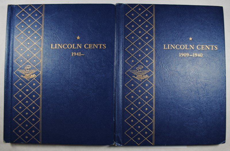 LINCOLN CENT BOOKS 1909 to 1970, No 1909S VDB, 1909S, (1 of 7)