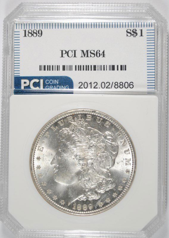 1889 MORGAN DOLLAR PCI CH BU (1 of 4)