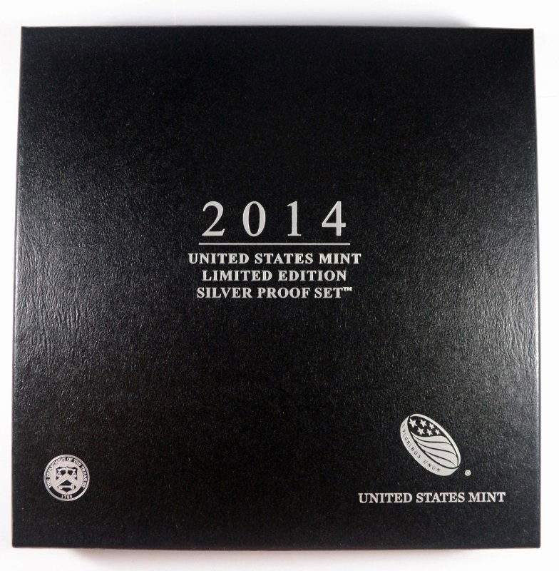 2014 U.S. MINT LIMITED EDITION SILVER PROOF SET, RARE (1 of 3)