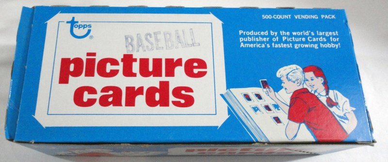 1981 TOPPS BASEBALL UNOPENED VENDING BOX, FRESH 100% (1 of 2)
