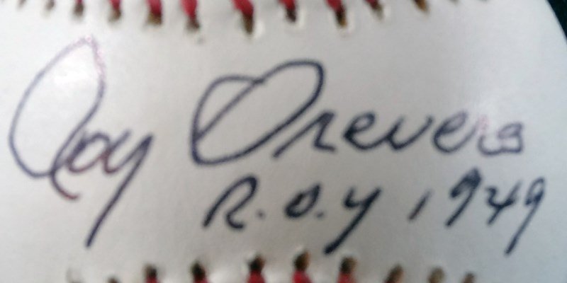 ROY SIEVERS & MARTY MARION AUTOGRAPHED BASEBALL - SGC (1 of 4)