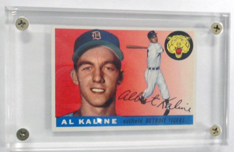 1955 TOPPS #4 AL KALINE - NMMT / MT - SHARP CORNERS - (1 of 2)