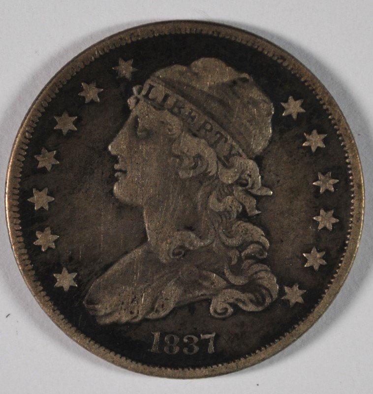 1837 BUST QUARTER FINE (1 of 2)