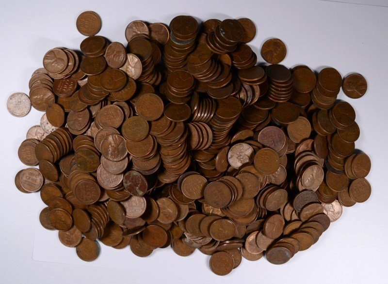 ( 1000 ) LINCOLN WHEAT CENTS FROM THE 1930'S, 40'S AND (1 of 1)
